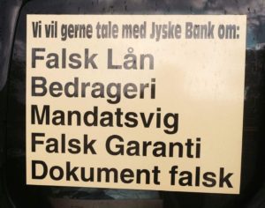 Mandatsvig mod kunde i jyske bank 